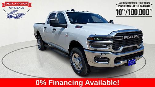 Bright White Clearcoat 2026 RAM 2500 Tradesman