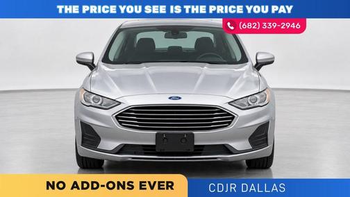Silver Metallic 2020 Ford Fusion Hybrid SE