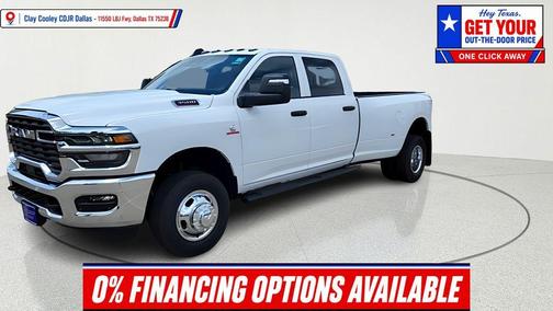 Bright White Clearcoat 2026 RAM 3500 Tradesman