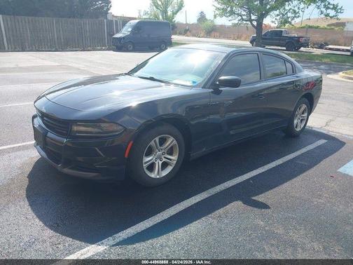 Pitch Black Clearcoat 2019 Dodge Charger SXT