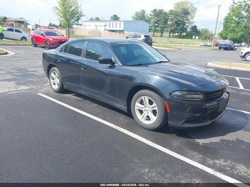 Pitch Black Clearcoat 2019 Dodge Charger SXT