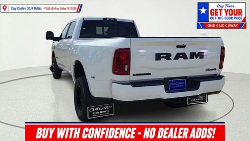 Bright White Clearcoat 2026 RAM 3500 Laramie