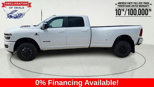 Bright White Clearcoat 2026 RAM 3500 Laramie