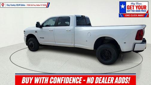 Bright White Clearcoat 2026 RAM 3500 Laramie