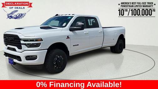 Bright White Clearcoat 2026 RAM 3500 Laramie