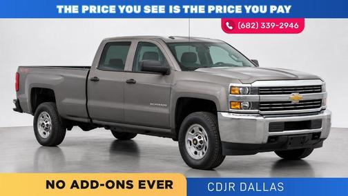 Pepperdust Metallic 2017 Chevrolet Silverado 2500 WT