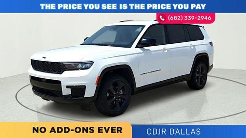 Bright White Clearcoat 2023 Jeep Grand Cherokee L Laredo