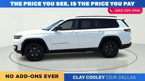 Bright White Clearcoat 2023 Jeep Grand Cherokee L Laredo