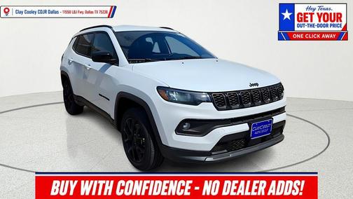 Bright White Clearcoat 2026 Jeep Compass Latitude