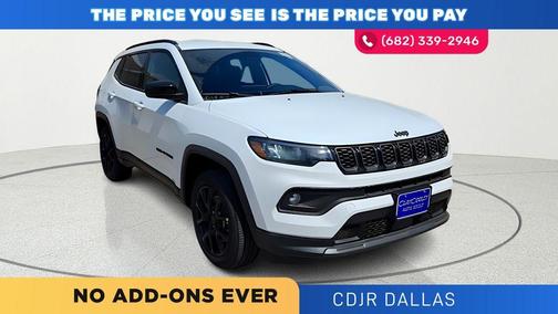 Bright White Clearcoat 2026 Jeep Compass Latitude