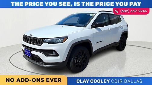 Bright White Clearcoat 2026 Jeep Compass Latitude