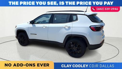 Bright White Clearcoat 2026 Jeep Compass Latitude