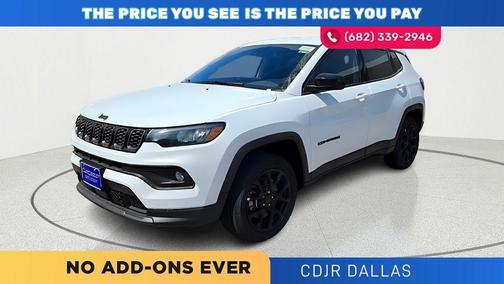 Bright White Clearcoat 2026 Jeep Compass Latitude