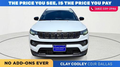Bright White Clearcoat 2026 Jeep Compass Latitude