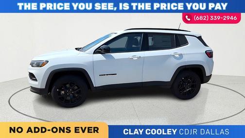Bright White Clearcoat 2026 Jeep Compass Latitude