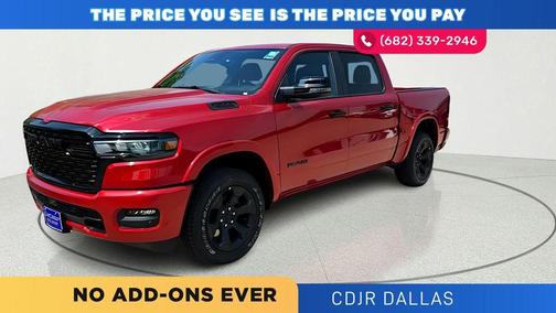 Molten Red Pearlcoat 2026 RAM 1500 Big Horn/Lone Star