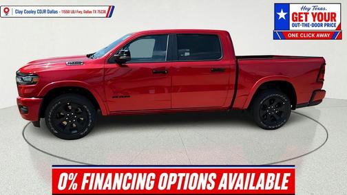 Molten Red Pearlcoat 2026 RAM 1500 Big Horn/Lone Star