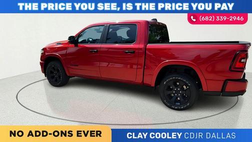Molten Red Pearlcoat 2026 RAM 1500 Big Horn/Lone Star
