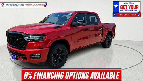 Molten Red Pearlcoat 2026 RAM 1500 Big Horn/Lone Star