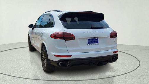 White 2017 Porsche Cayenne Platinum Edition