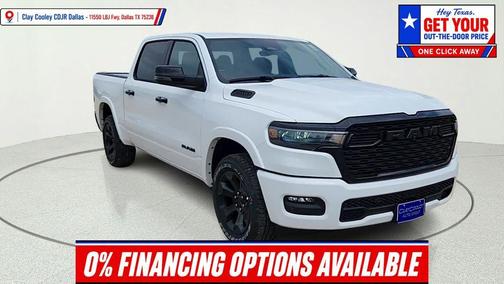 Bright White Clearcoat 2026 RAM 1500 Big Horn/Lone Star