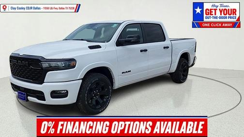 Bright White Clearcoat 2026 RAM 1500 Big Horn/Lone Star