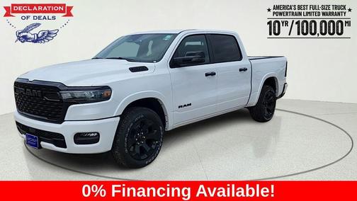 Bright White Clearcoat 2026 RAM 1500 Big Horn/Lone Star