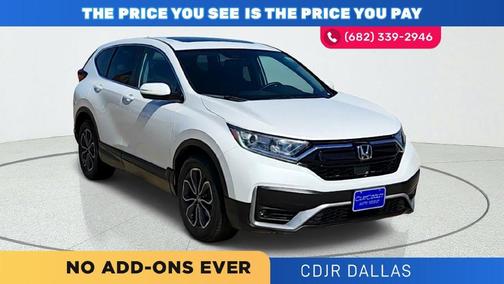 Platinum White Pearl 2020 Honda CR-V EX-L