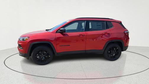 Red 2026 Jeep Compass Latitude