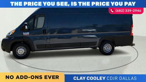 Blue 2021 RAM ProMaster 3500 High Roof