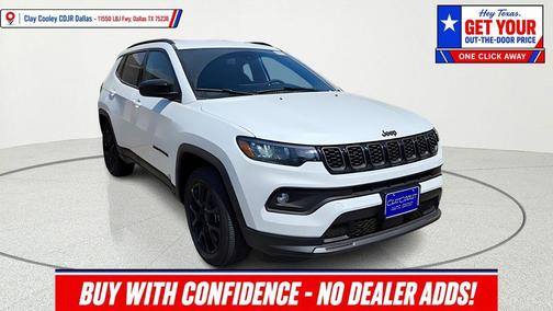 Bright White Clearcoat 2026 Jeep Compass Latitude