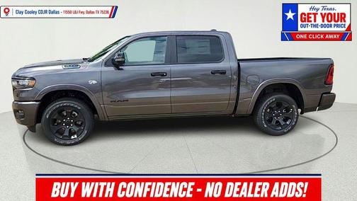 Granite Crystal Clearcoat Metallic 2026 RAM 1500 Big Horn/Lone Star