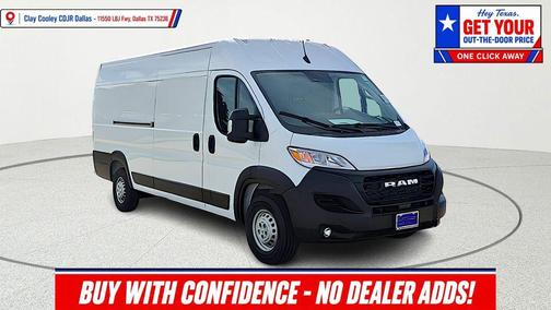 Bright White Clearcoat 2026 RAM ProMaster 3500 High Roof