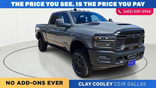 Ceramic Gray Clearcoat 2026 RAM 2500 Rebel/Power Wagon