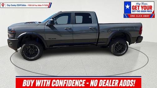 Ceramic Gray Clearcoat 2026 RAM 2500 Rebel/Power Wagon