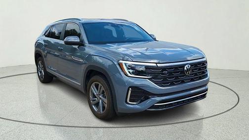 Pure Gray 2024 Volkswagen Atlas Cross Sport 2.0T SEL R-Line
