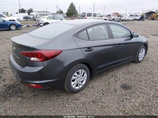 Portofino Gray 2020 Hyundai ELANTRA SE