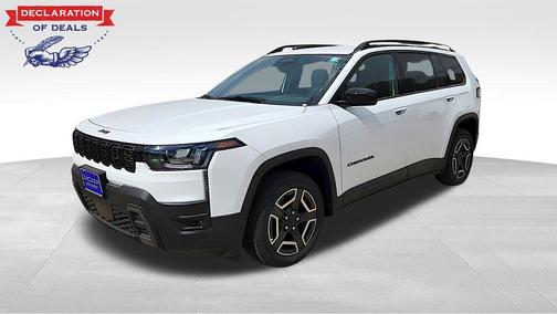 Bright White Clearcoat 2026 Jeep Cherokee LAREDO/LIMITED