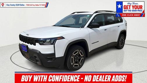 Bright White Clearcoat 2026 Jeep Cherokee LAREDO/LIMITED