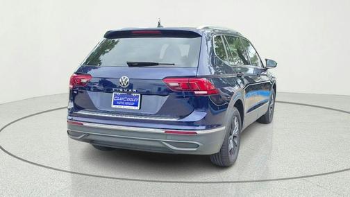 Atlantic Blue 2024 Volkswagen Tiguan 2.0T SE