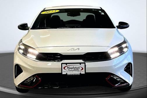 Snow White Pearl 2023 Kia Forte GT-Line