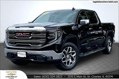 Onyx Black 2023 GMC Sierra 1500 SLT