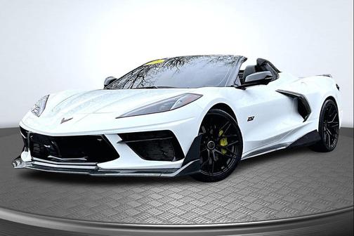 Arctic White 2021 Chevrolet Corvette Stingray w/3LT