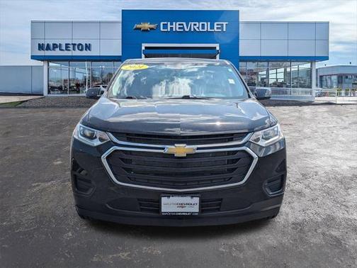 Mosaic Black Metallic 2021 Chevrolet Traverse LS