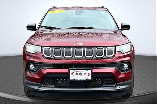Velvet Red Pearlcoat 2022 Jeep Compass Latitude