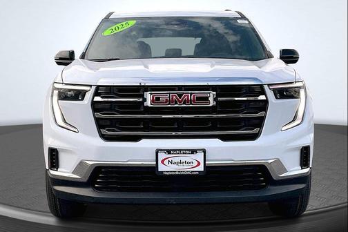 Summit White 2025 GMC Acadia FWD Elevation
