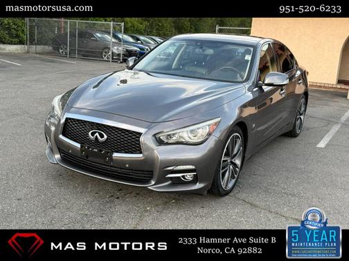 Graphite Shadow 2014 INFINITI Q50 Premium