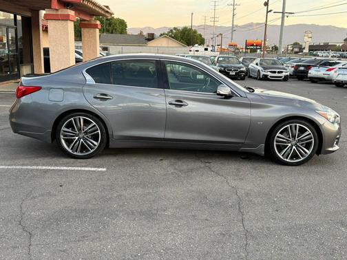 Graphite Shadow 2014 INFINITI Q50 Premium