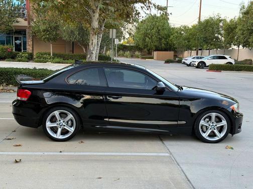 Black 2011 BMW 135 135i Coupe 2D