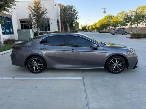 Brown 2021 Toyota Camry SE